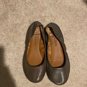 LUCKY BRAND FLATS BROWN SZ 7 *LOOK*